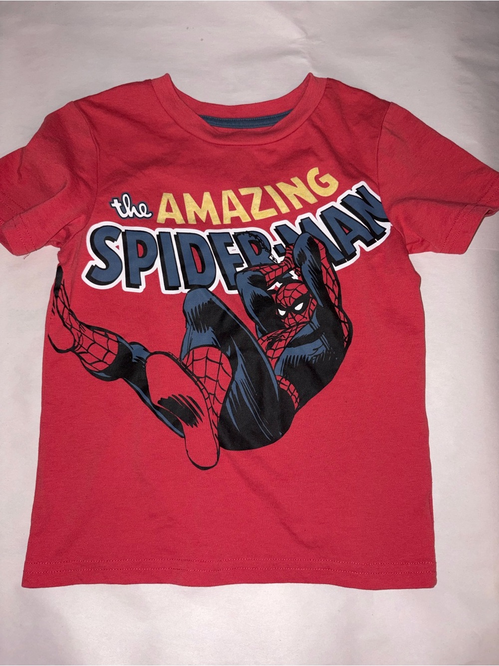 The Amazing Spider-Man Red Kids Tee